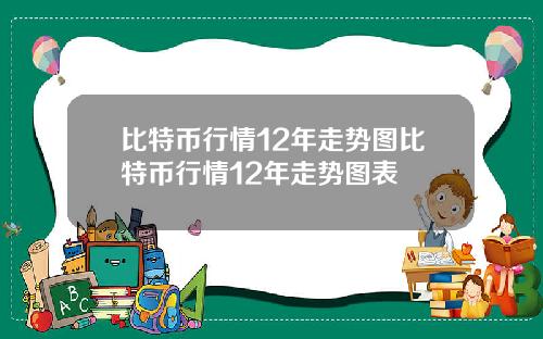 比特币行情12年走势图比特币行情12年走势图表