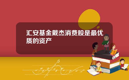 汇安基金戴杰消费股是最优质的资产