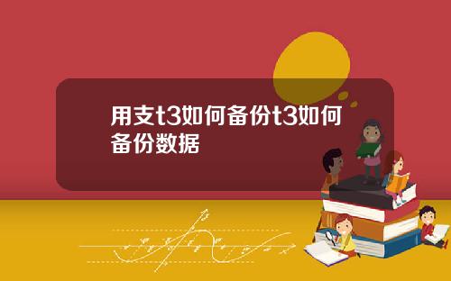 用支t3如何备份t3如何备份数据