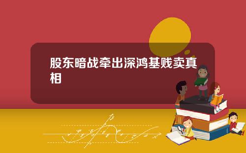 股东暗战牵出深鸿基贱卖真相