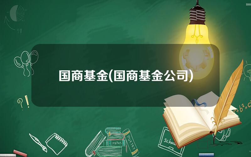 国商基金(国商基金公司)