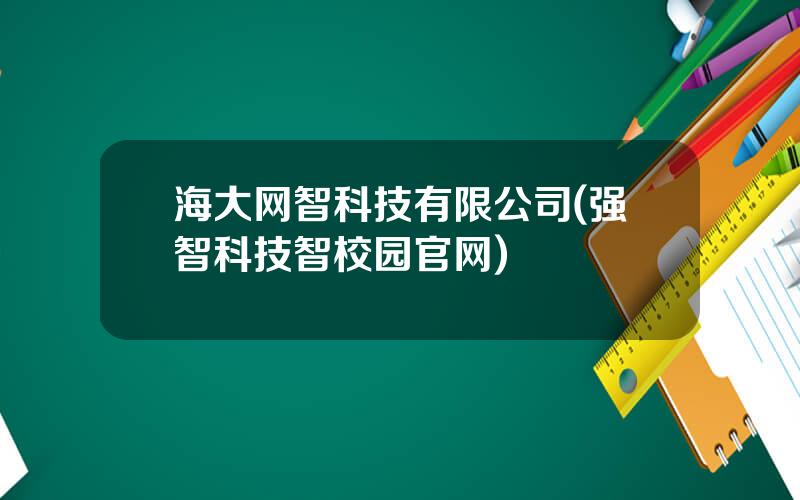 海大网智科技有限公司(强智科技智校园官网)