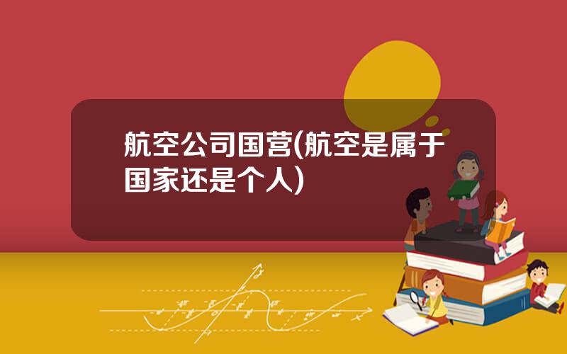 航空公司国营(航空是属于国家还是个人)
